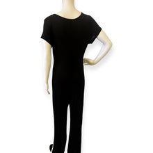 Load image into Gallery viewer, Flared Jumpsuit with White Stripe