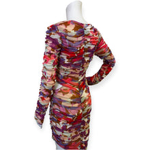 Load image into Gallery viewer, Nicholas Floral Ruched Long Sleeve Bodycon Dress