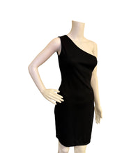 Load image into Gallery viewer, PrettyLittleThing Black One-Shoulder Bodycon Dress