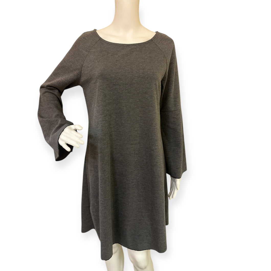 Aryeh Knit Elegant Gray Women's Dress
