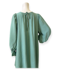 Load image into Gallery viewer, A New Day Smocked Tie Shift Ruffle Pocket Dress