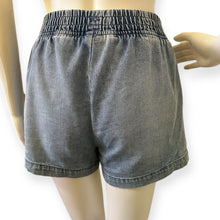 Load image into Gallery viewer, Women's Aerie Washed Denim Elastic Waist Shorts
