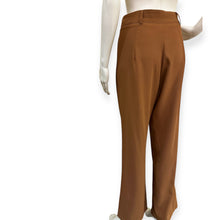 Load image into Gallery viewer, Brown Wide-Leg Trousers