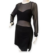 Load image into Gallery viewer, Blurred Lines Mesh Romper