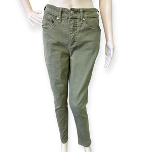 Seven7 Olive High Rise Skinny Denim Jeans