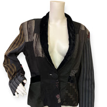 Load image into Gallery viewer, The Phoenix Vintage boho avantegarde j blazer kimono fabrics velvet