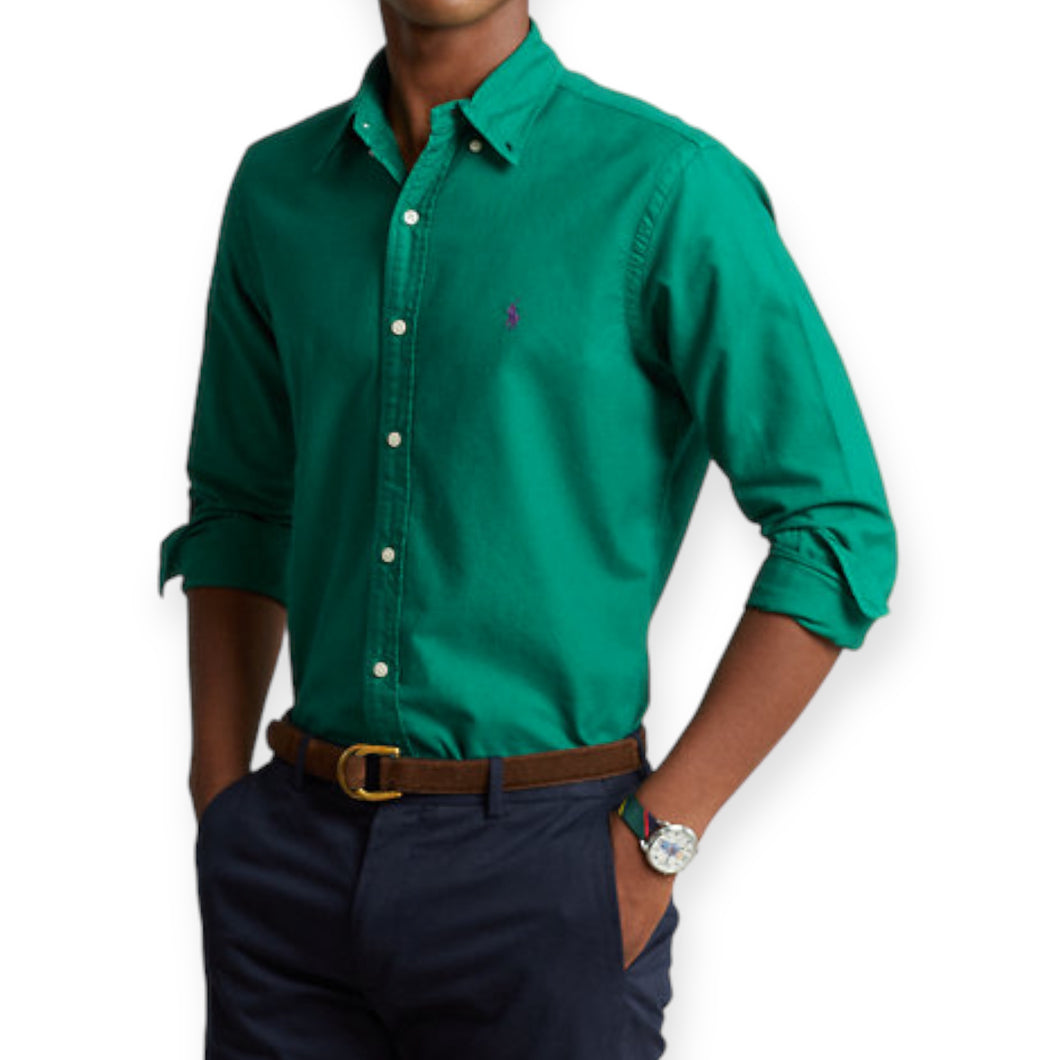 Polo Garment-Dyed Oxford Shirt