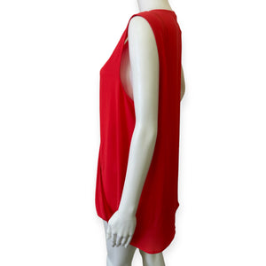 Pleione Mixed Double Layer Tank Blouse
