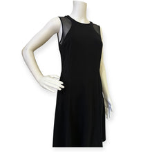 Load image into Gallery viewer, Carmen Marc Valvo Elegant Black Sleeveless Dress