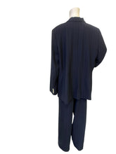 Load image into Gallery viewer, Women’s Lauren Ralph Lauren Navy Pinstripe Blazer and Pants Suit