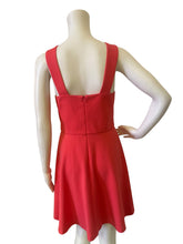 Load image into Gallery viewer, Cece Red Halter Fit-and-Flare Dress