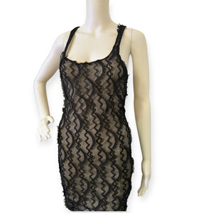 Illusion Lace Sheath Dress