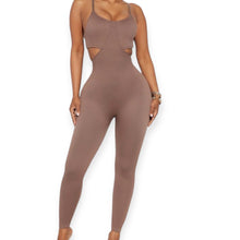 Load image into Gallery viewer, It Takes Nothing Cutout Seamless Jumpsuit