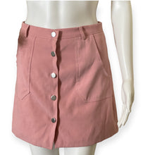 Load image into Gallery viewer, Blush Button Down Skirt