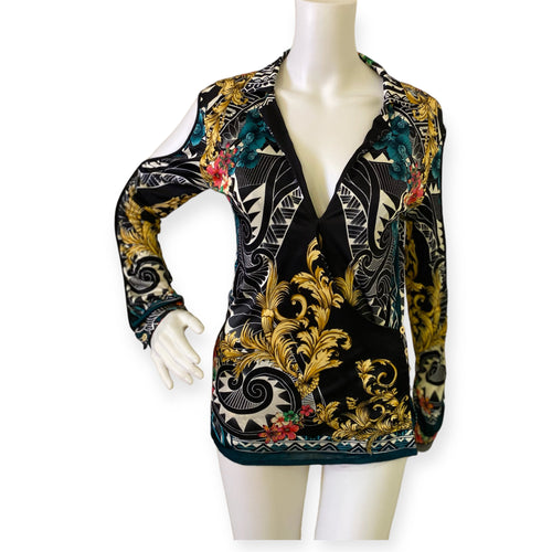 Gianni Versace Wrap Blouse