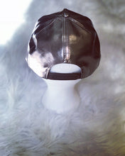Load image into Gallery viewer, Metallic Faux Leather BaseballCap