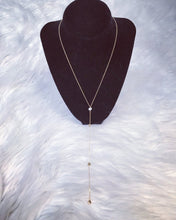Load image into Gallery viewer, Three Round Crystal Drop Necklace