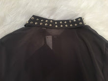 Load image into Gallery viewer, Spiked Collar Blouse