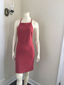 Double Back Coral Dress