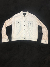 Load image into Gallery viewer, Denim Lace Shirt