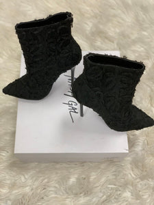 Nasty Gal Lace Ankle Booties