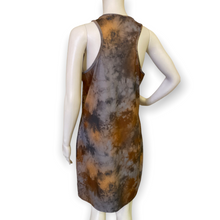 Load image into Gallery viewer, Tie Dye Rib Racer Sleeveless Mini Dress