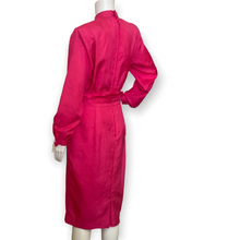 Load image into Gallery viewer, Vintage Pink RENEW Waist Long Sleeve Dress