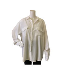 Load image into Gallery viewer, Blaire Button Down Blouse, White
