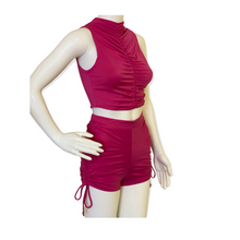 Load image into Gallery viewer, Fuchsia Raspberry Runch Two Piece Set