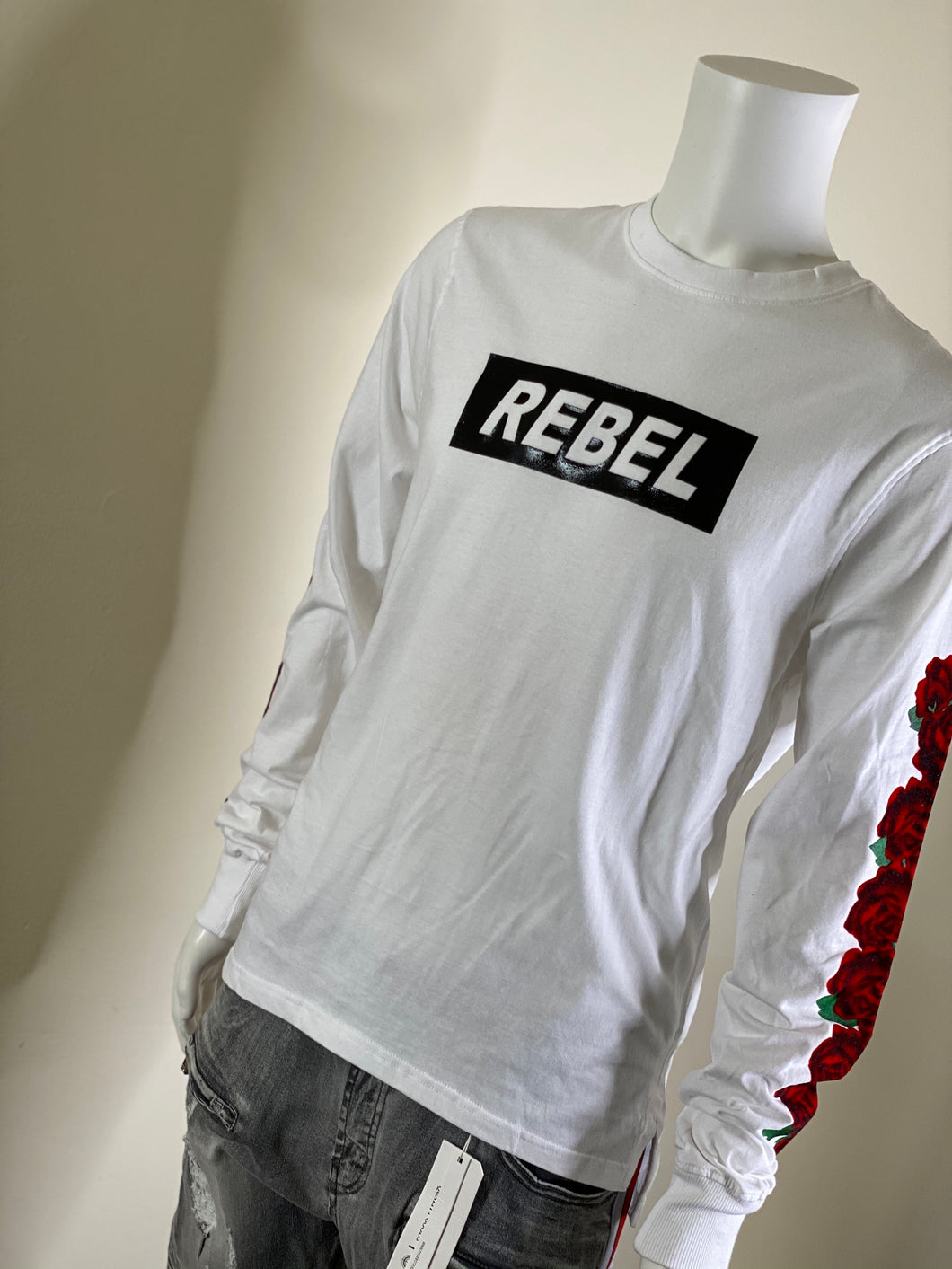 Rebel Suede Rose Shirt