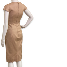 Load image into Gallery viewer, Blush Dolce &amp; Gabbana Square-neck Tailored Midi Dress
