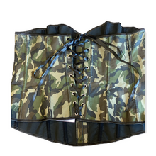 Load image into Gallery viewer, Army Fatigue Corset