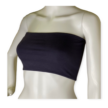 Load image into Gallery viewer, Charcoal Bandeau Top