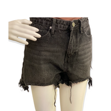 Load image into Gallery viewer, BP Black Denim High Waisted Shorts