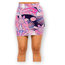 Load image into Gallery viewer, Paisley Mini Skirt