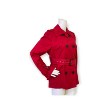 Load image into Gallery viewer, Zara Woman Red Jacket W/Belt