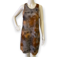 Load image into Gallery viewer, Tie Dye Rib Racer Sleeveless Mini Dress