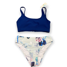 Load image into Gallery viewer, Floral Print High Waisted Bikini Set