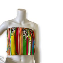 Load image into Gallery viewer, Leopard &amp; Snakeskin Print Tube Top