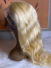 Load image into Gallery viewer, 100% 613 Platinum Blonde Virgin Brazilian Bodywave Full Lace Wig (24inch)
