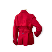 Load image into Gallery viewer, Zara Woman Red Jacket W/Belt