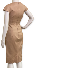 Load image into Gallery viewer, Blush Dolce &amp; Gabbana Square-neck Tailored Midi Dress