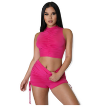 Load image into Gallery viewer, Fuchsia Raspberry Runch Two Piece Set