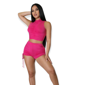 Fuchsia Raspberry Runch Two Piece Set